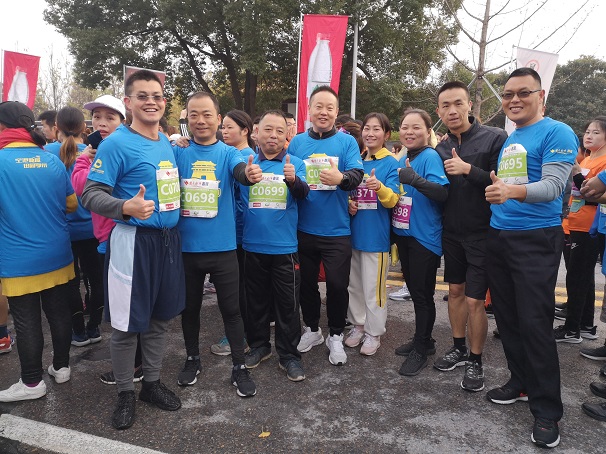 湖北昌利超硬材料有限公司組團參加2019鄂州國際半程馬拉松比賽 湖北昌利超硬材料有限公司組團參加2019鄂州國際半程馬拉松比賽
